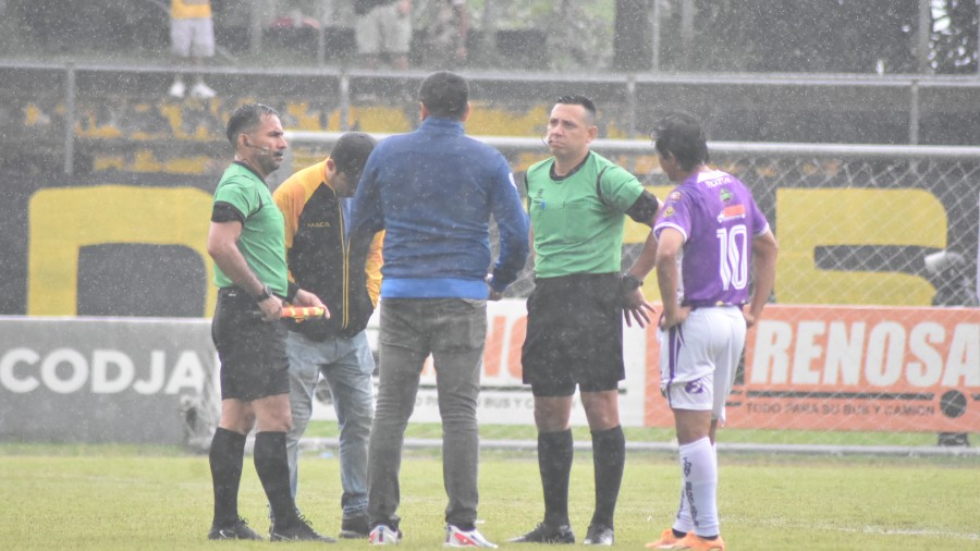 Platense y Firpo también se suspendió por lluvia