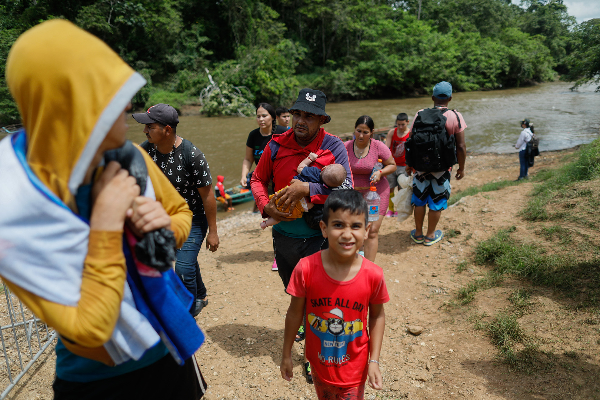 Récord. Unicef registró el total entre enero a octubre de 2024. Un ascenso respecto a todo el 2023, que cerró con 3,300 menores. Foto AFP.