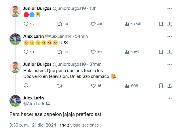 Alex Larín reaccionó a la derrota de FAS en la final del Apertura 2024