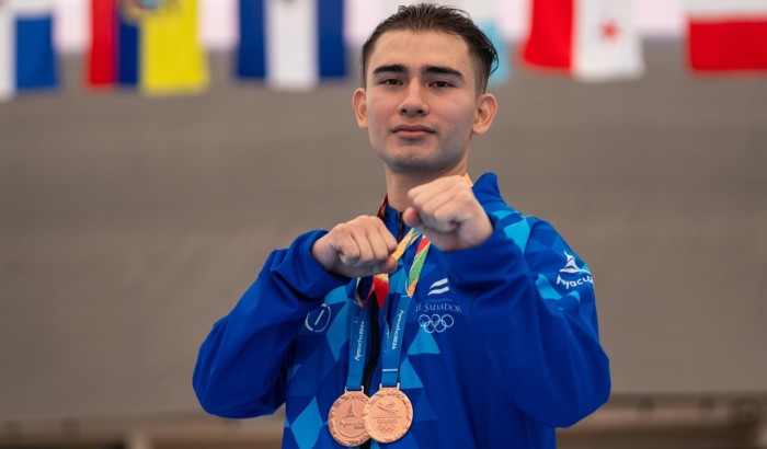 Elías Ruiz, taekwondoista salvadoreño, aportó dos medallas de bronces para El Salvador en los Juegos Bolivarianos del Bicentenario Ayacucho 2024.