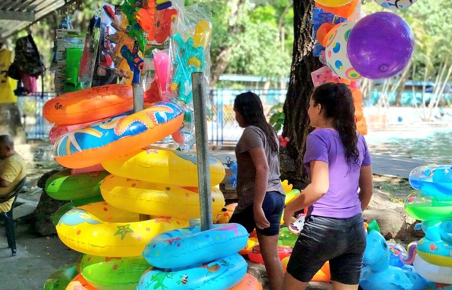 El parque Ichanmichen es una opción para disfrutar de este período ...