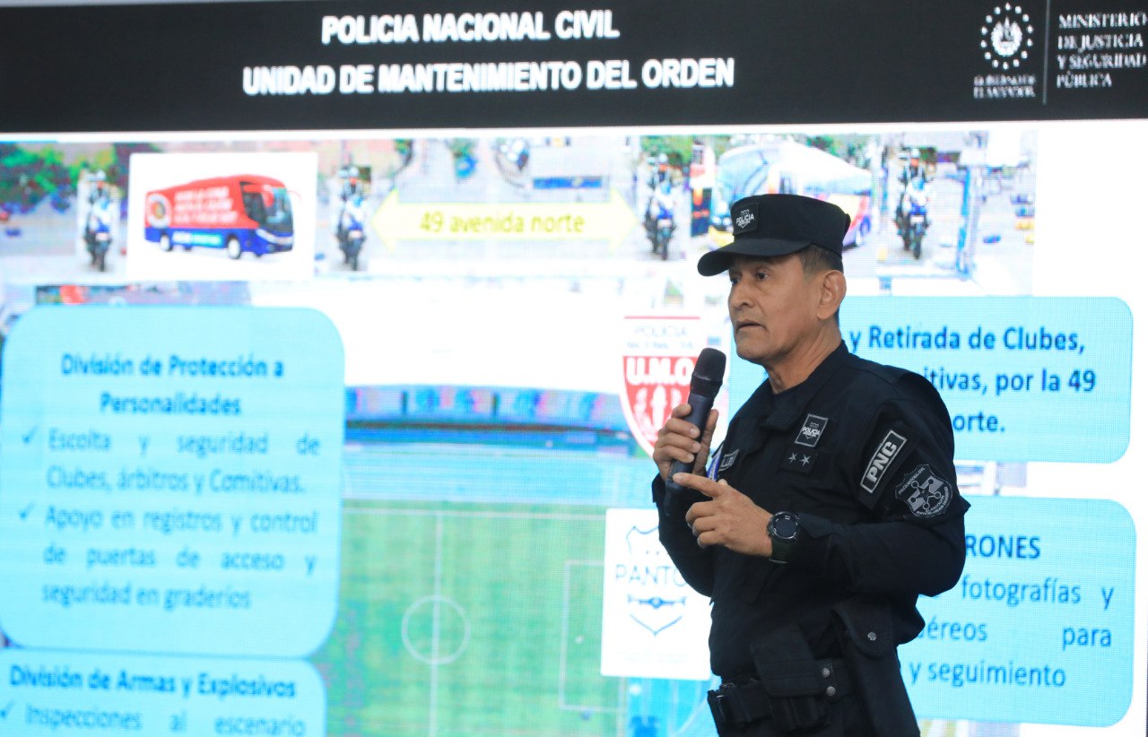 Orden y seguridad garantizados para la final de la Liga Mayor de Fútbol