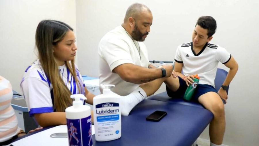 El CAD continúa con la rehabilitación del portero Gerson López