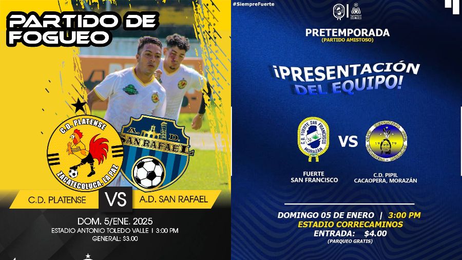 Este domingo se realizarán los últimos partidos amistosos en la Liga Mayor