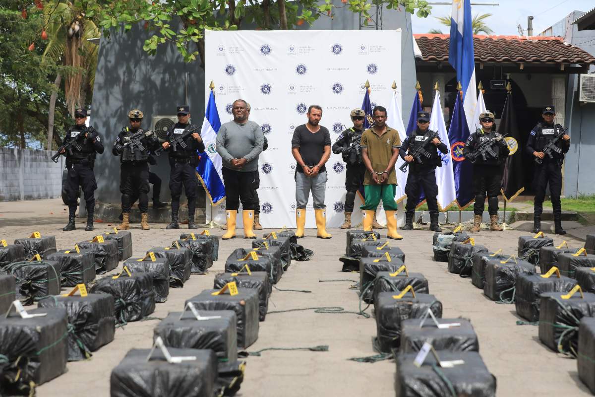 El 66 % de droga decomisada en gestión Bukele se logró en régimen de excepción