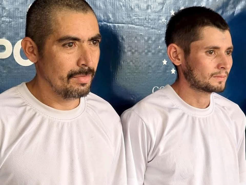 Capturan a hermanos que mataron a un hombre por celos en Joateca, Morazán Norte