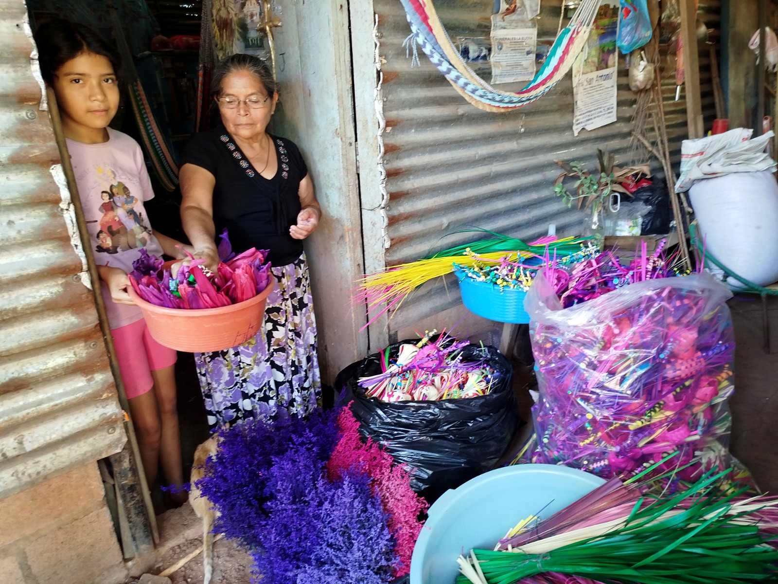 Los ramos de palma, una tradición de Yucuaiquín, La Unión