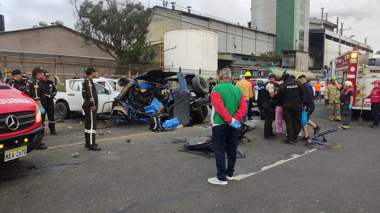 Accidente de tránsito en el oeste de Ecuador deja al menos nueve muertos – Diario El Salvador