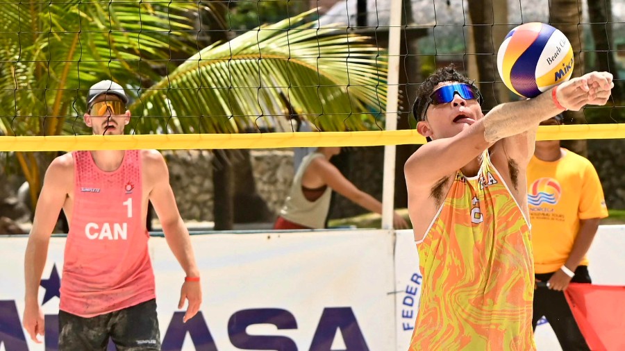 La pareja salvadoreña, Rafael Vargas y Fernando Ortiz clasificaron al Campeonato Mundial de Voleibol Playa U21 2025