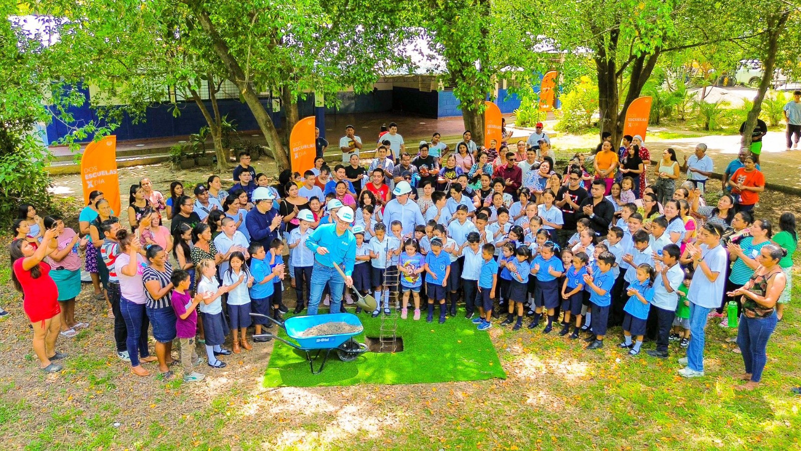 Comienza la reconstrucción de escuela en El Rosario, La Paz