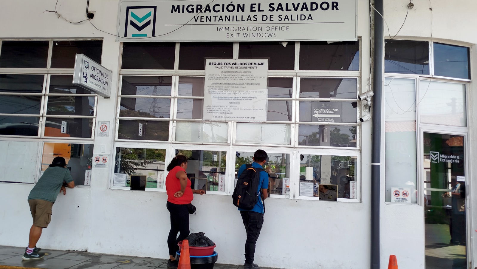 Ágil tránsito en la frontera El Amatillo de La Unión