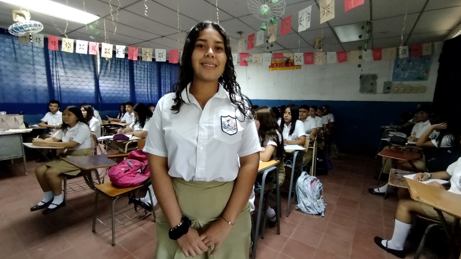 Alexandra y César son ejemplo en el cumplimiento de las medidas disciplinarias en San Miguel