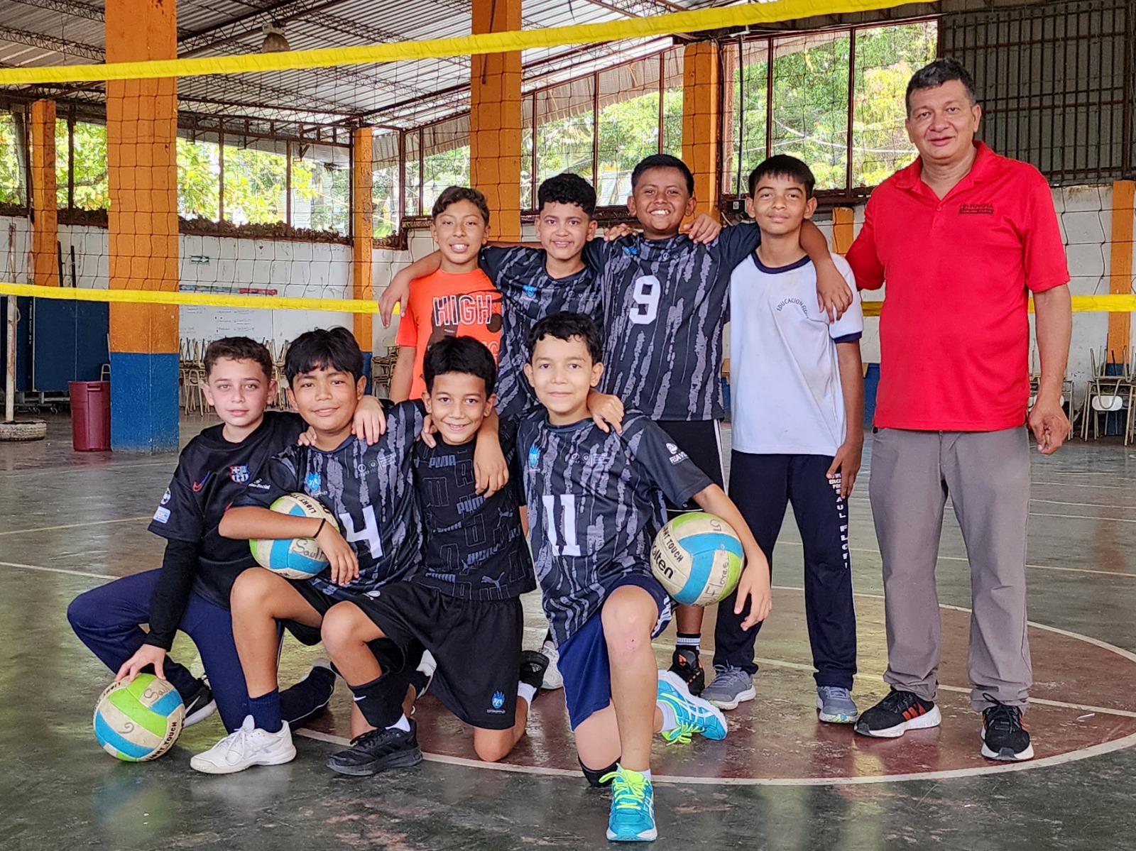 Alumnos de Jucuapa competirán en voleibol en los Juegos Codicader en Nicaragua