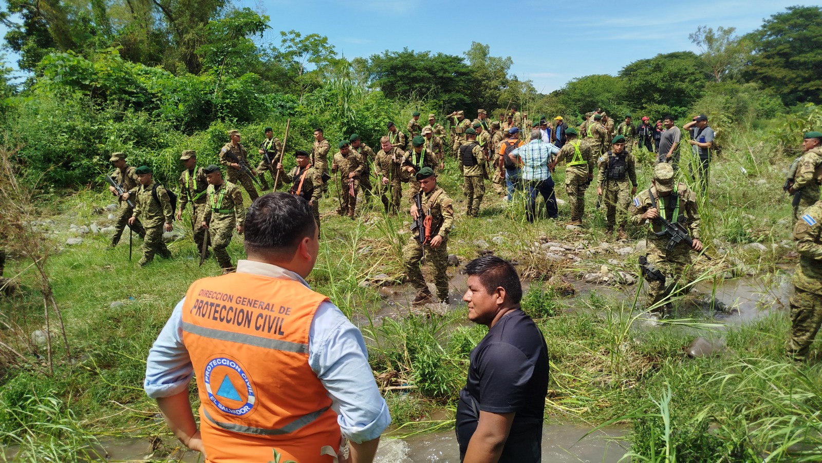 Localizan el cuerpo de un niño de tres años que fue arrastrado por una corriente en Morazán