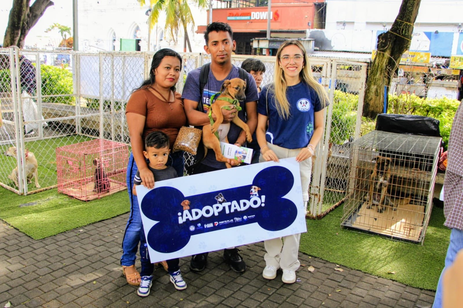 Promueven la adopción de caninos en Santa Ana