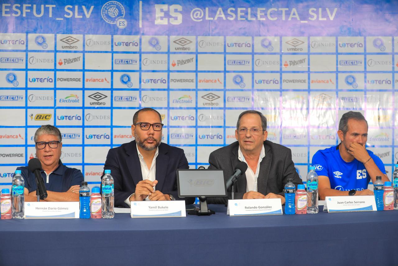 ¿Quiénes son las personas que acompañarán a Yamil Bukele si es elegido presidente de la Fesfut?