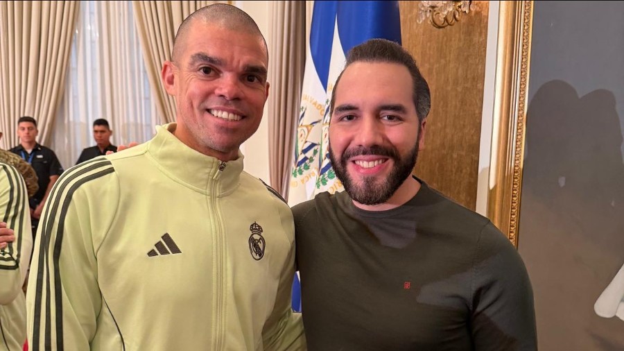 «Gracias El Salvador», publicó Pepe en redes sociales
