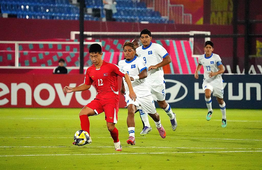 Corea del Norte aplastó a El Salvador en el Mundial sub-17 de Qatar 2025