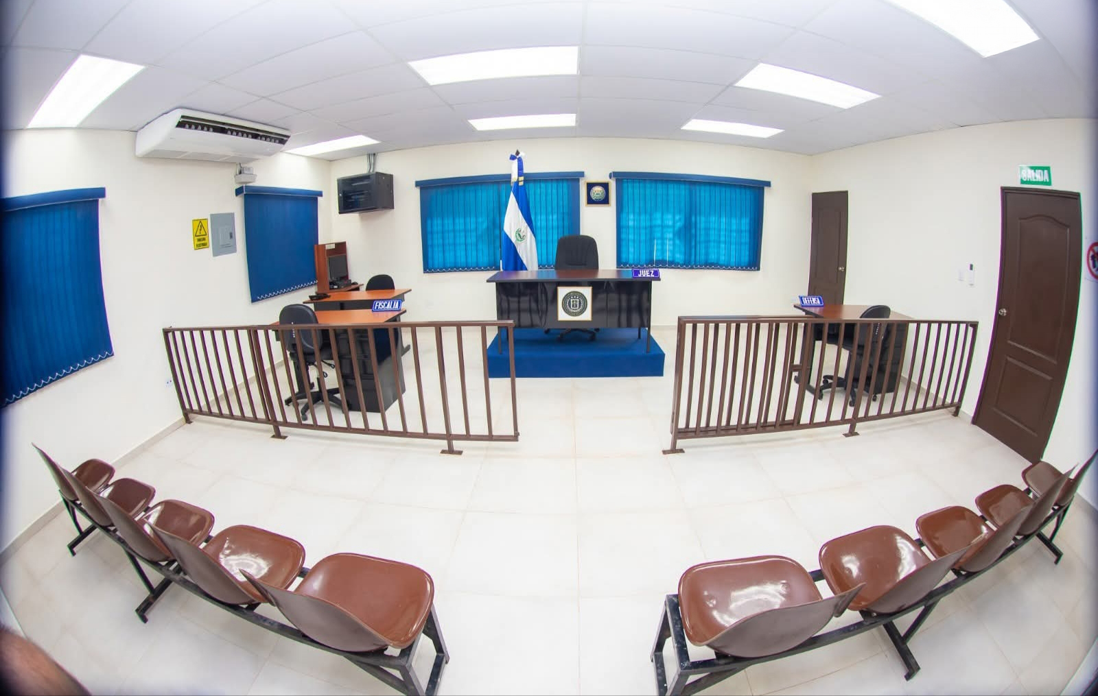 La Corte Suprema de Justicia remodela el Juzgado de Paz de Intipucá, La Unión Sur
