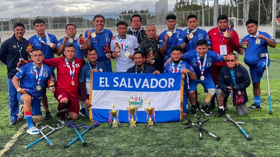 Selección de amputados se coronó en Guatemala