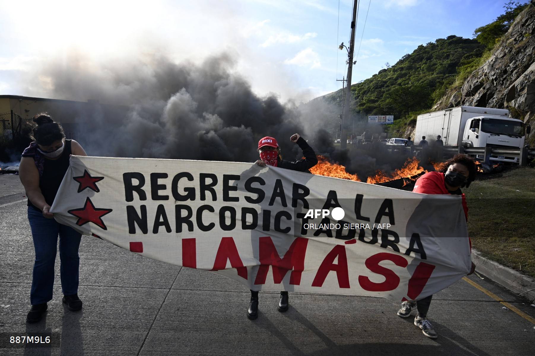 Protesta por resultados de elecciones deja quince heridos en Honduras