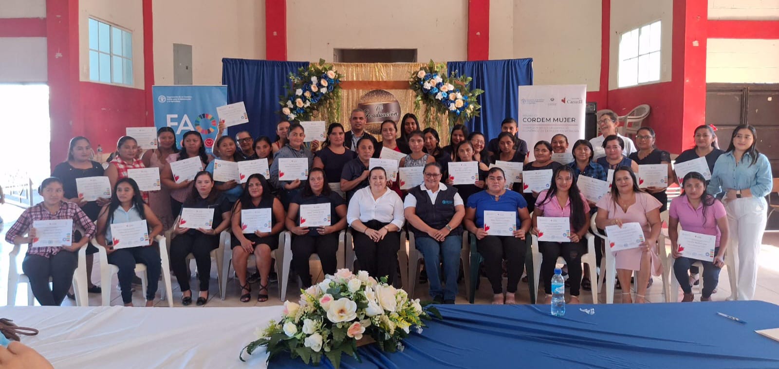 La FAO capacita a lideresas de Morazán