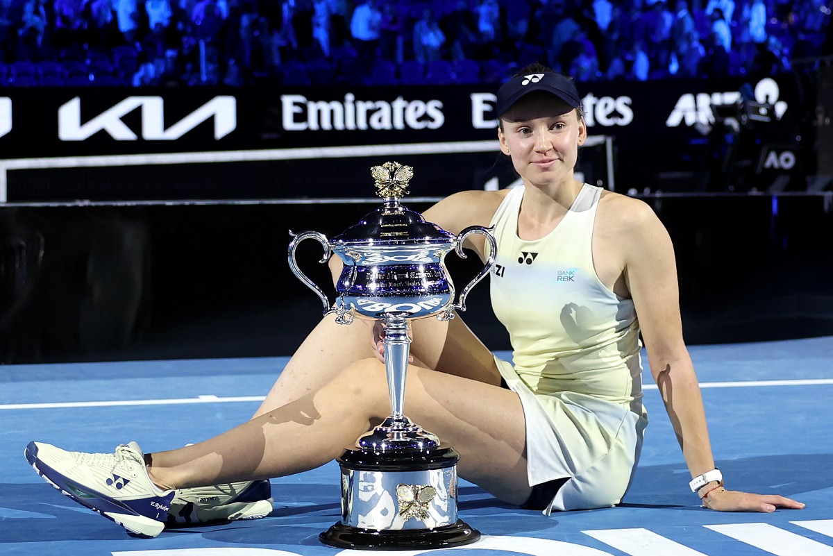 Rybakina se doctora en Australia con un segundo Grand Slam