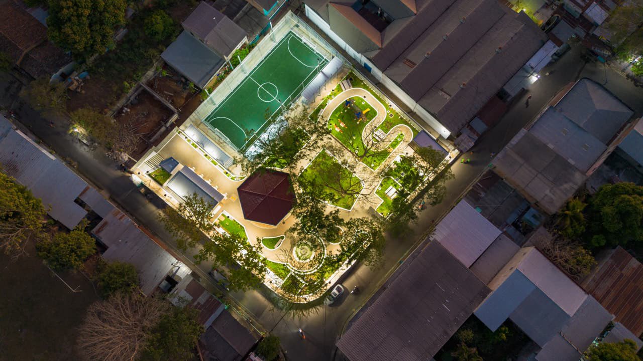 Nuevo parque es habilitado en Cara Sucia, en occidente de El Salvador