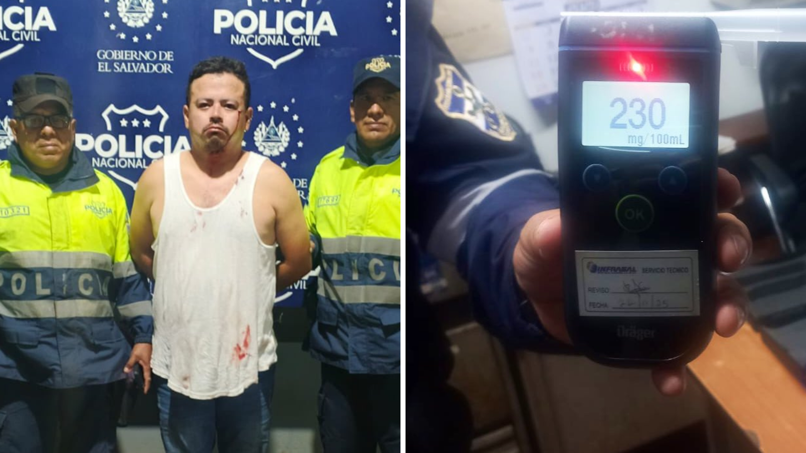 Conductor ebrio provoca accidente mortal en Ahuachapán