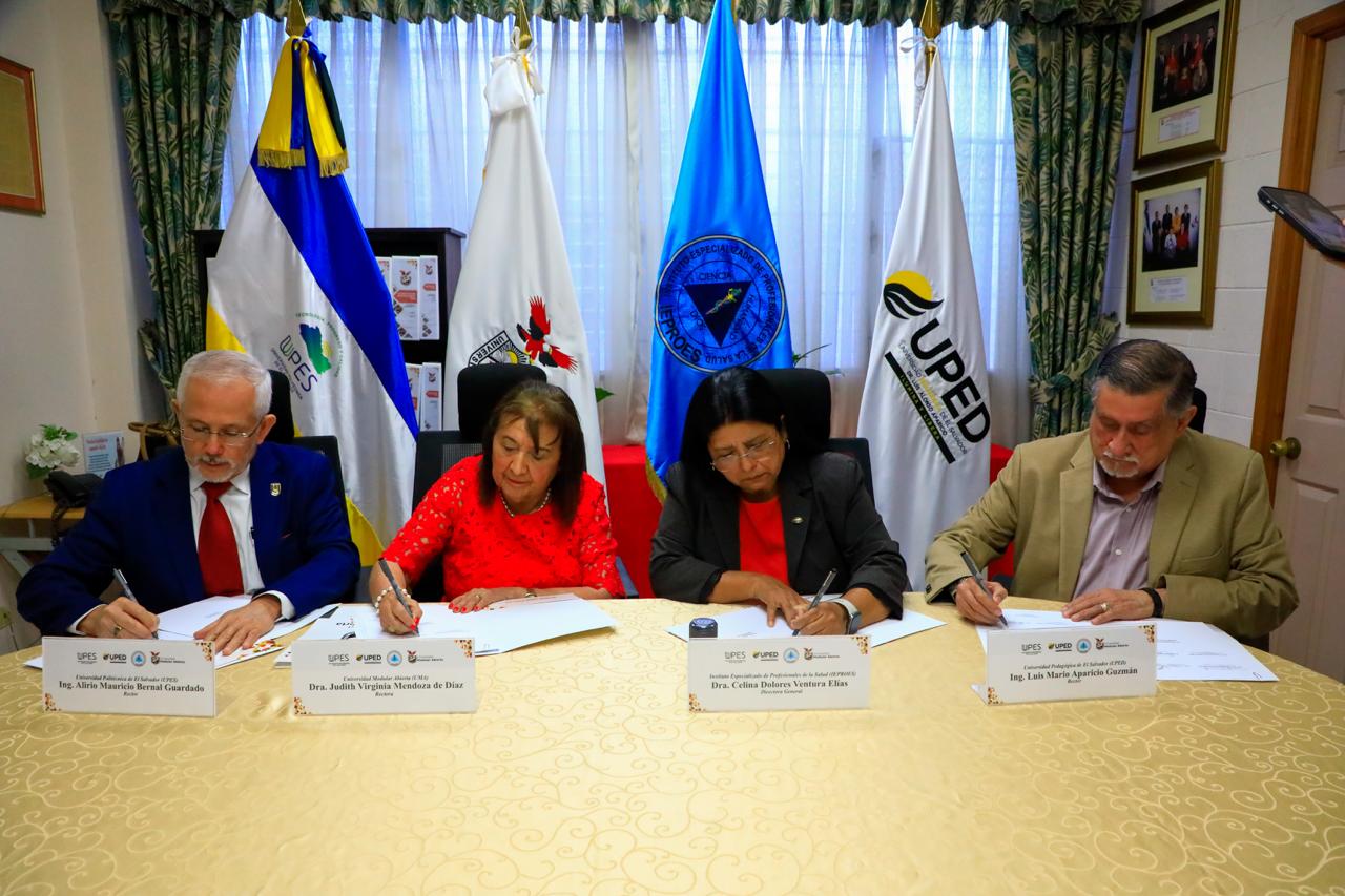 Instituciones firman acuerdo para fortalecer la calidad en educación superior