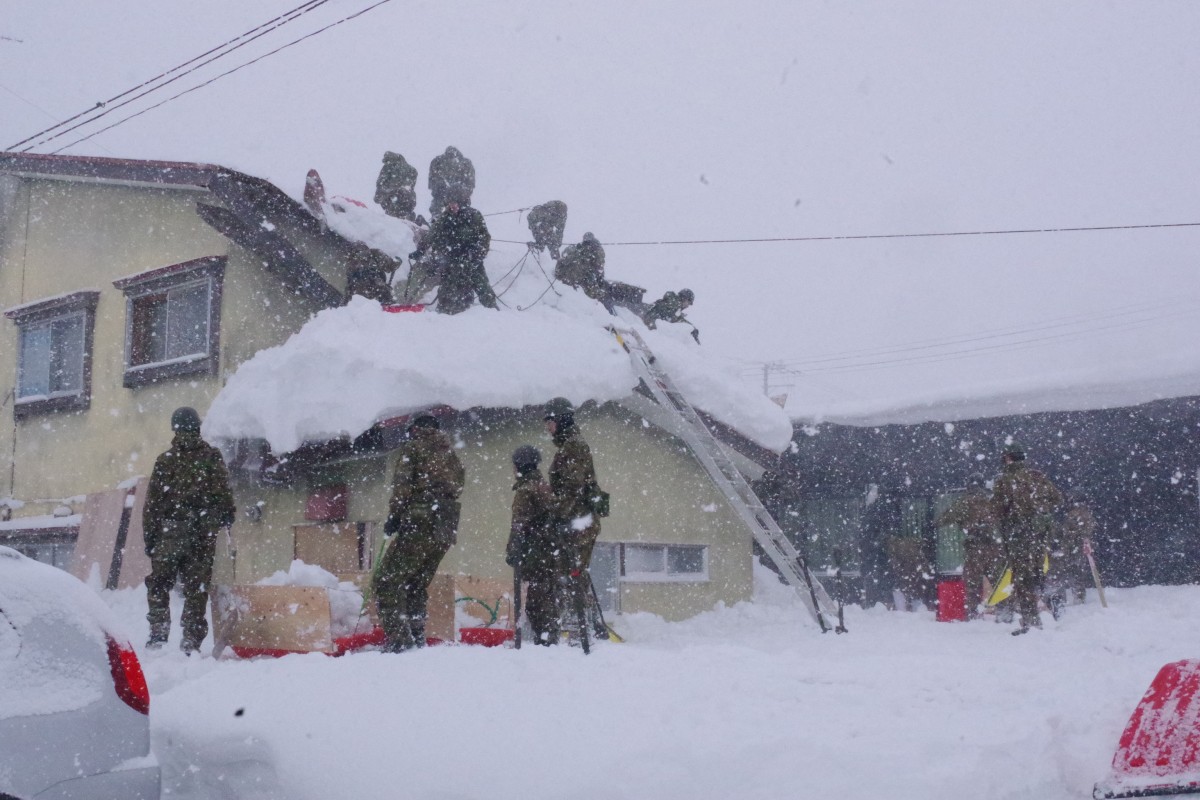 Ascienden a 46 los muertos por las fuertes nevadas en Japón