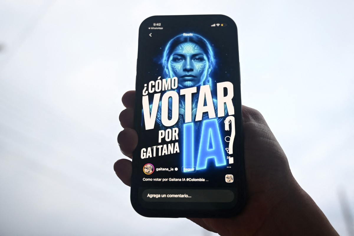 Una candidata creada con IA concurrirá en las elecciones legislativas de Colombia