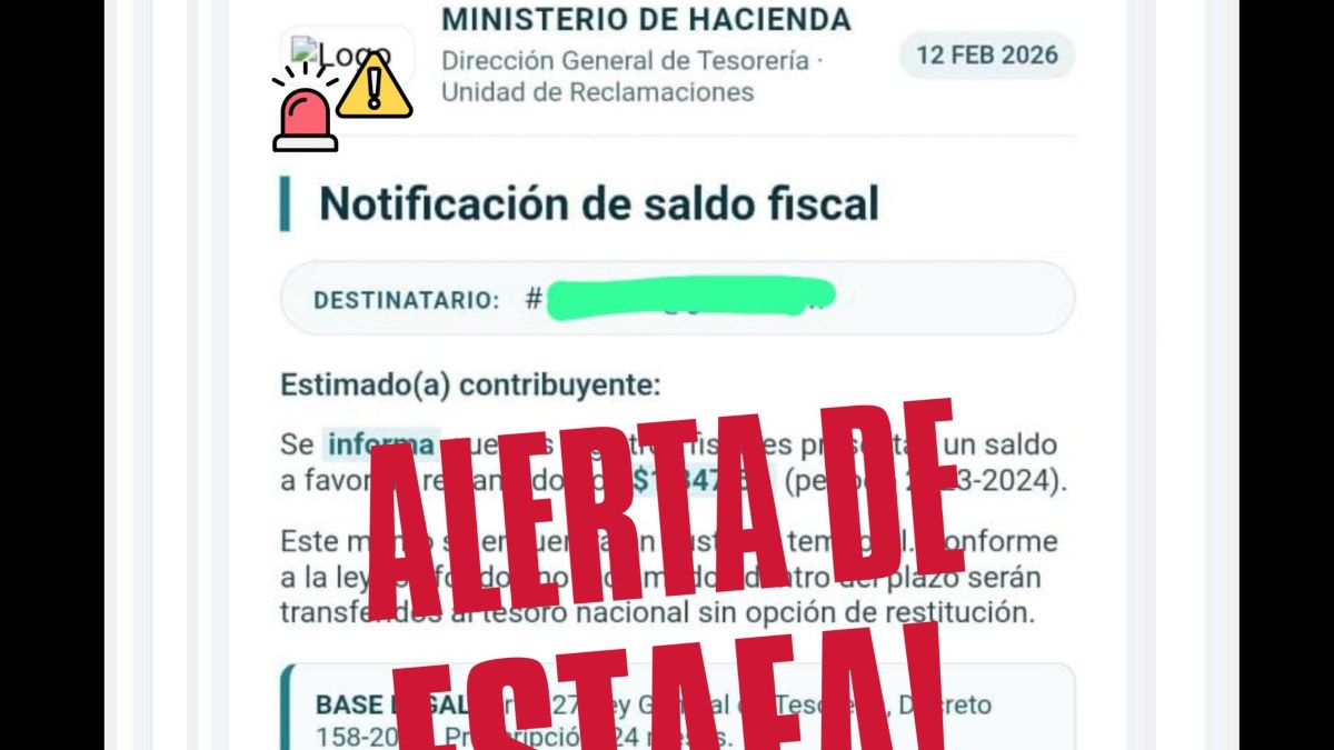 Alerta por estafas con saldo a favor en Hacienda y con visas de EE.UU.