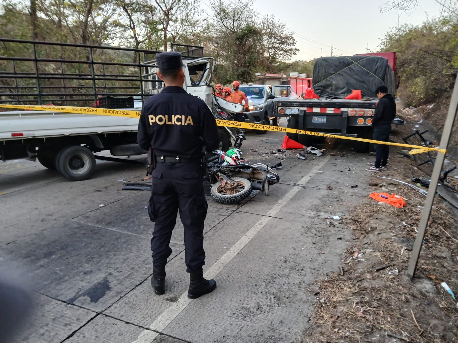 Menor fallece y tres personas resultan lesionadas en accidente de tránsito en Metapán
