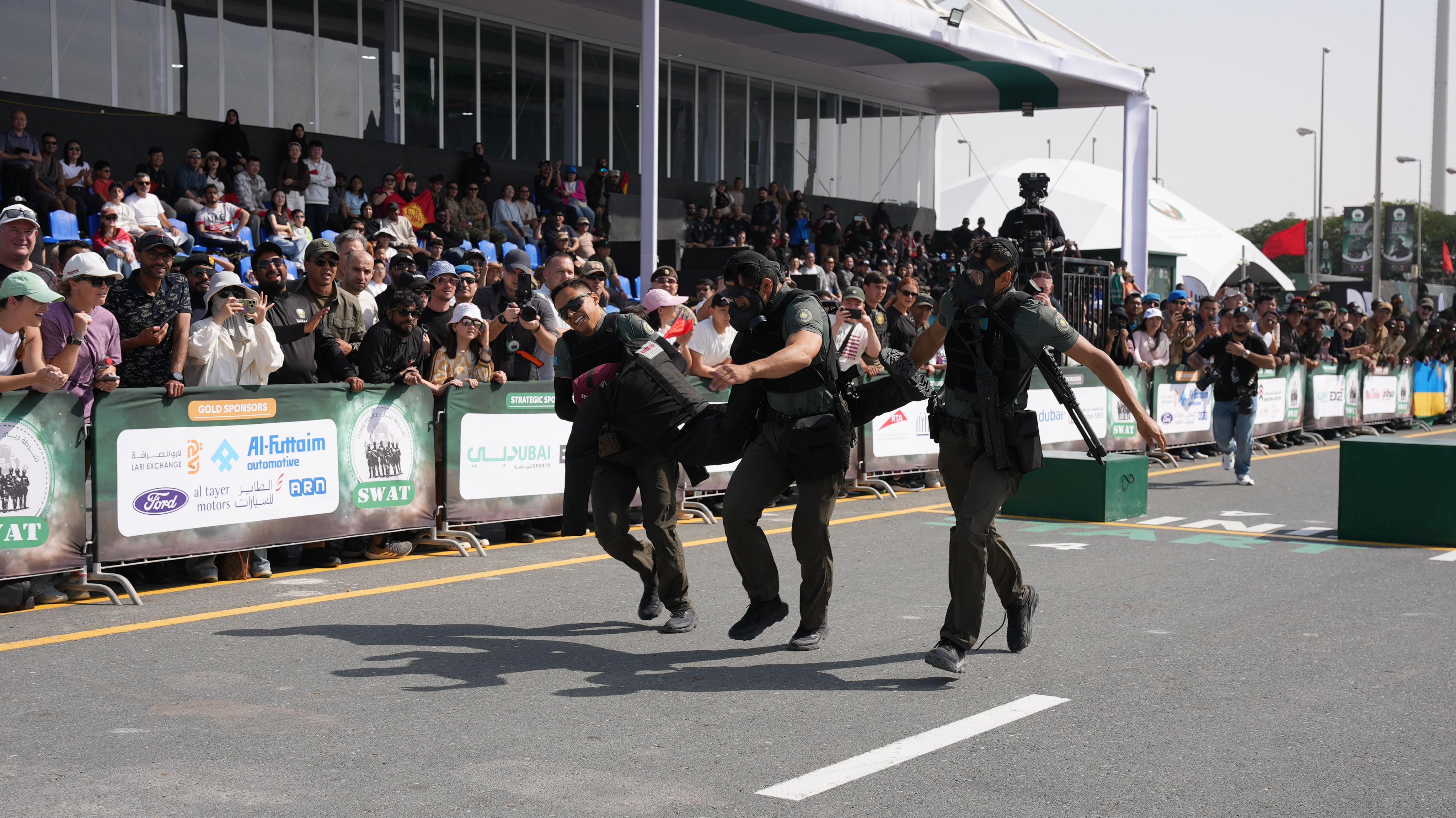 Equipo policial y militar de El Salvador destaca en el UAE Swat Challenge 2026 en Dubái