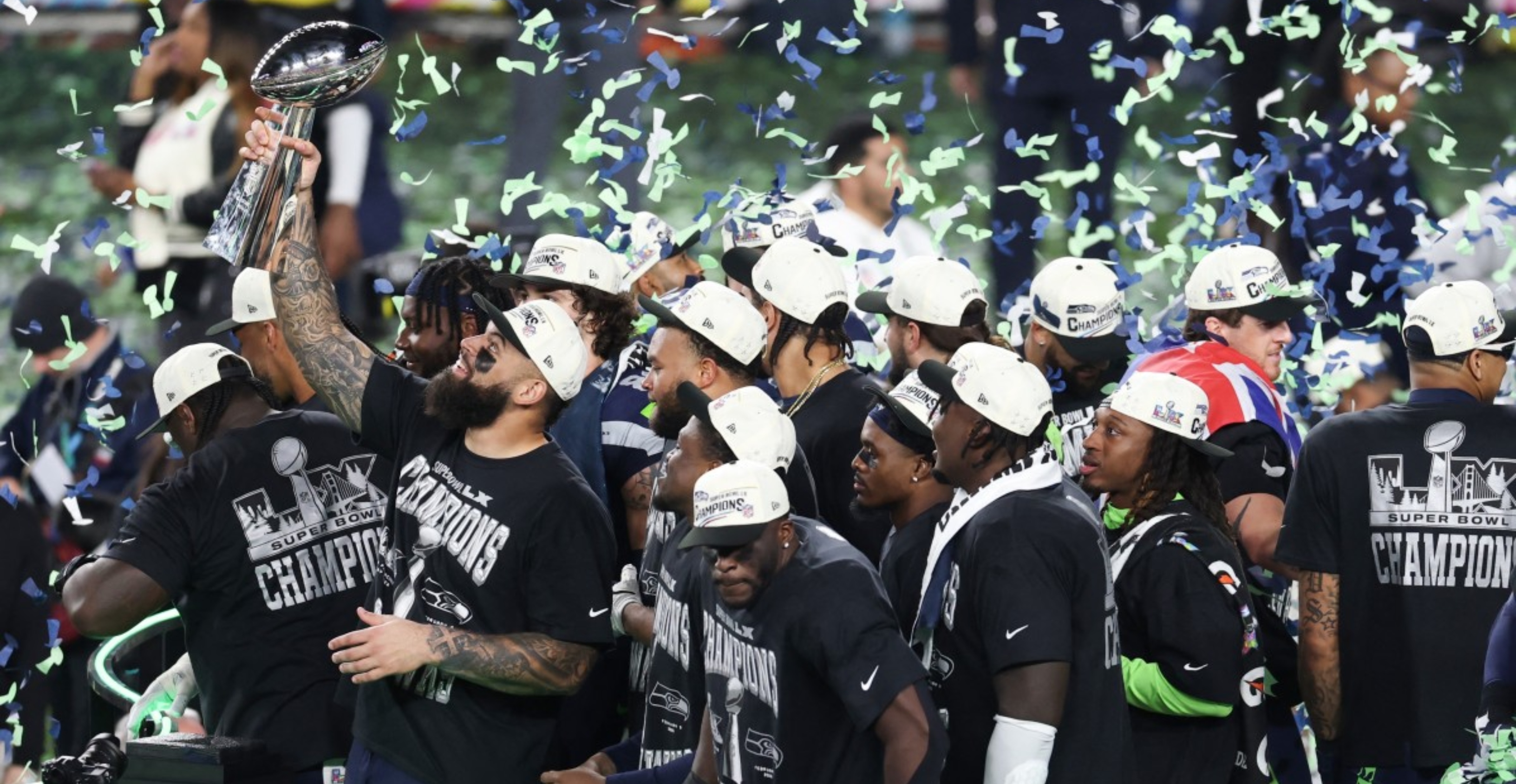 Los Seahawks aplastan a los Patriots y conquistan su segundo Super Bowl
