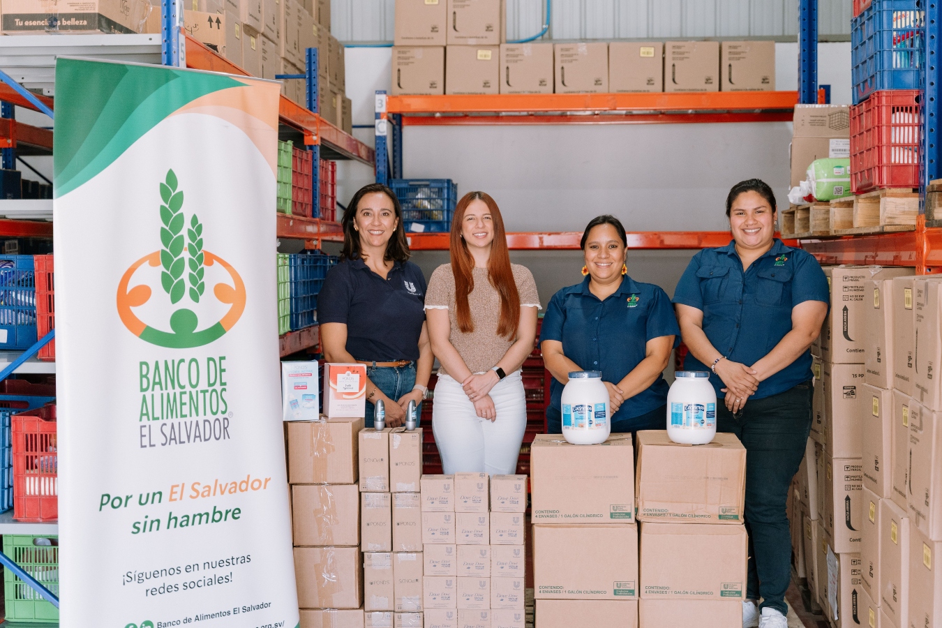 Unilever dona más de 350 toneladas de productos a Bancos de Alimentos en 2025