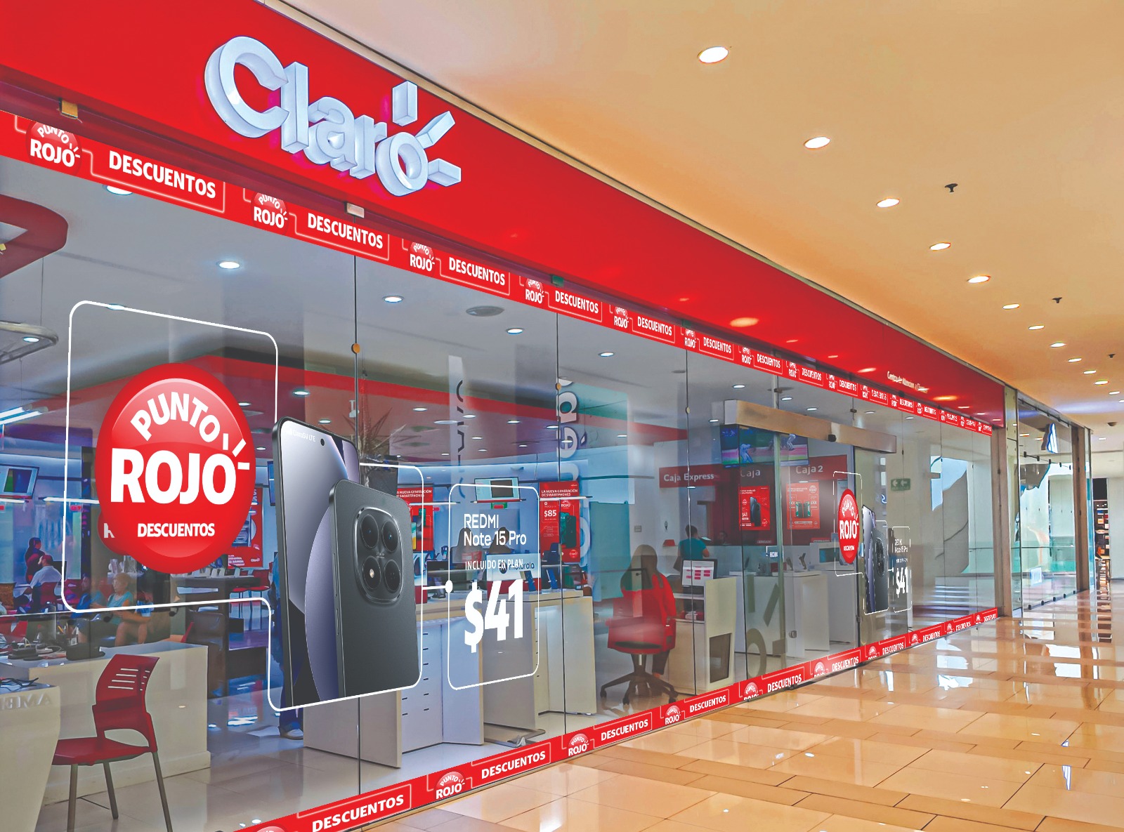 El Punto Rojo de Claro trae lo nuevo en smartphones