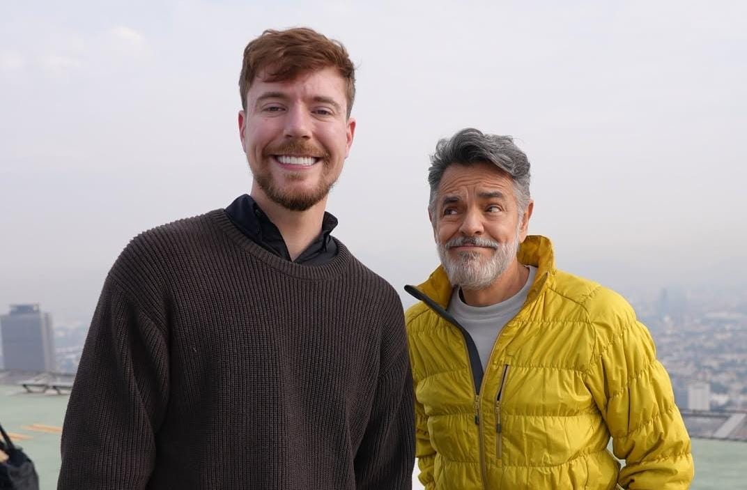 MrBeast y Eugenio Derbez construyen escuela en el Estado de México