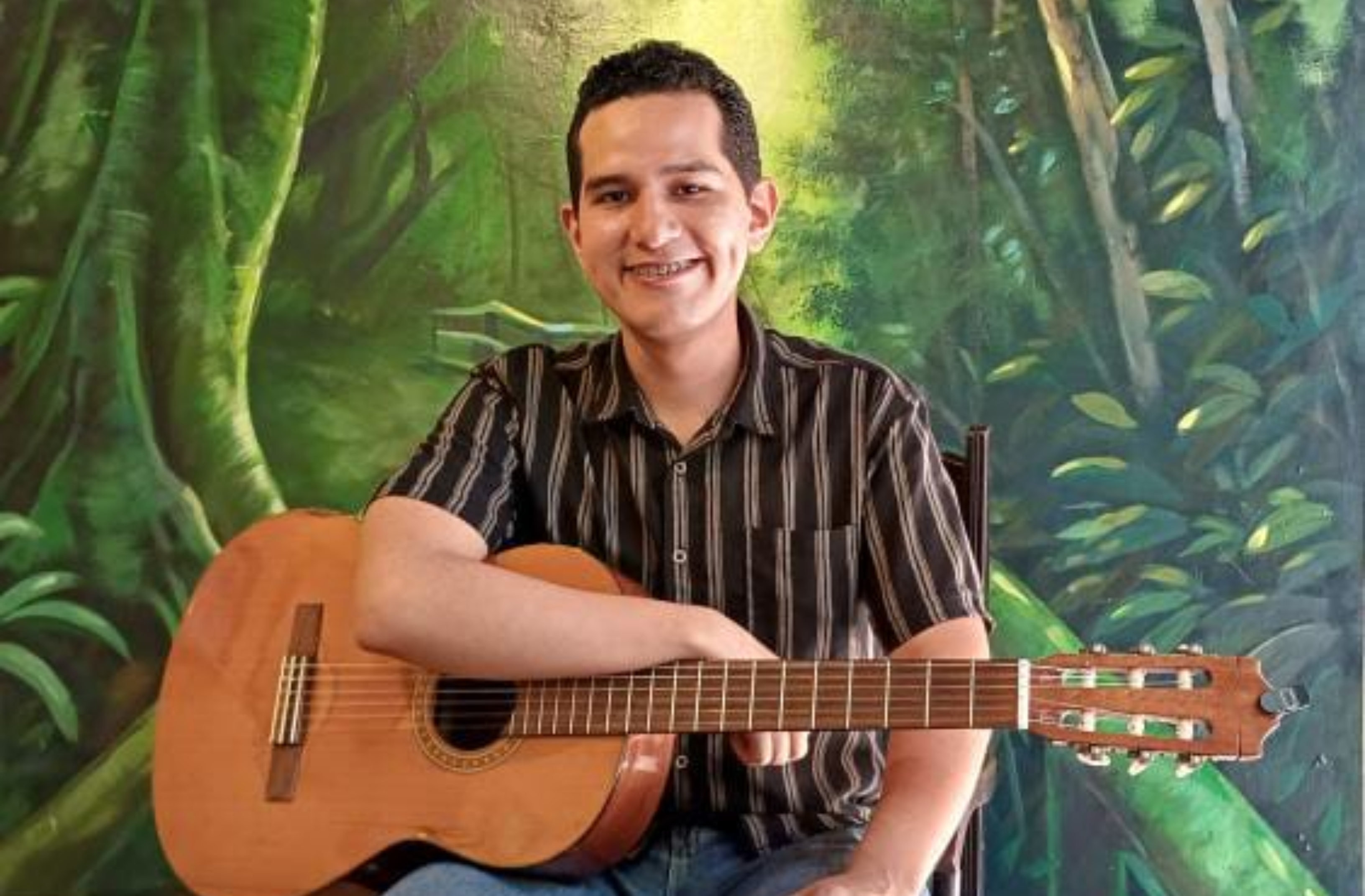 Román Mendoza celebrará el amor con un recital de guitarra clásica en Cojutepeque