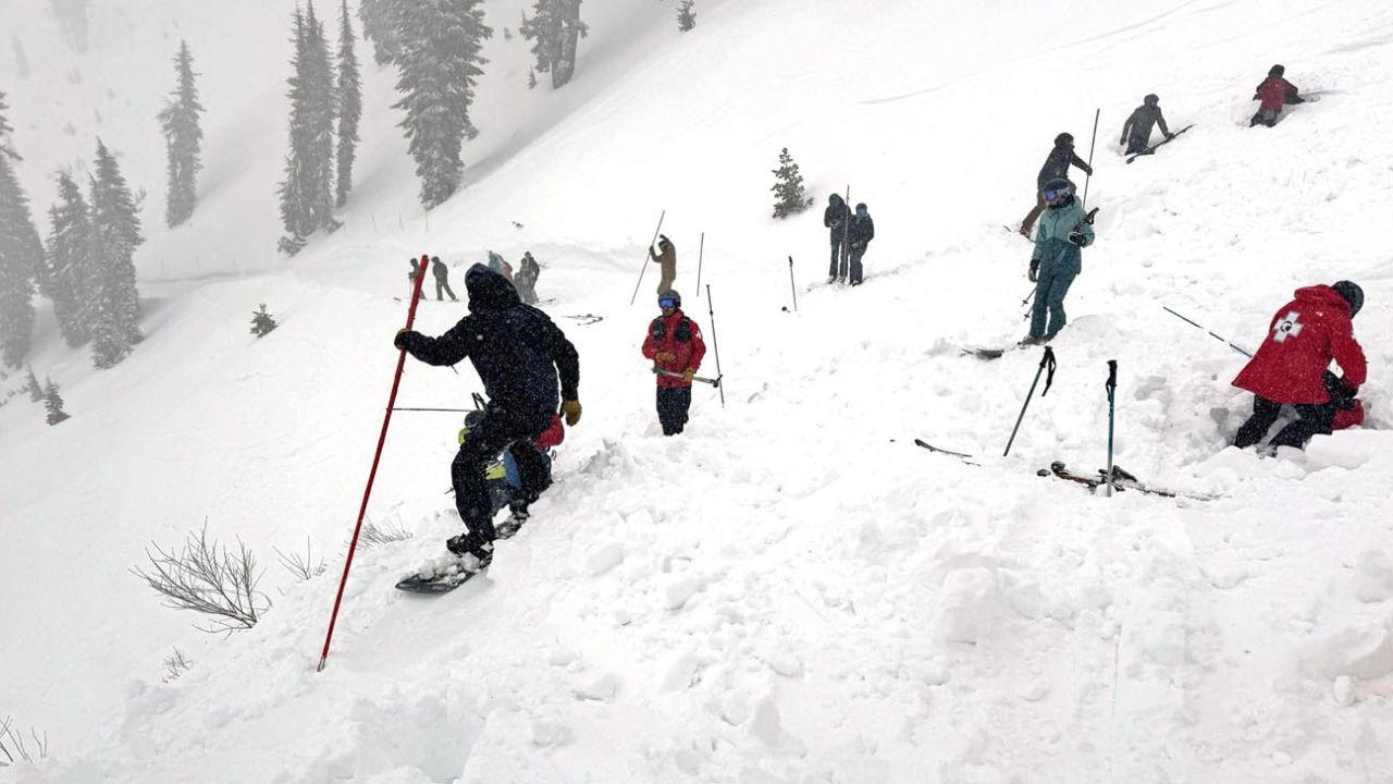 Reportan varios esquiadores de montaña desaparecidos tras avalancha en California