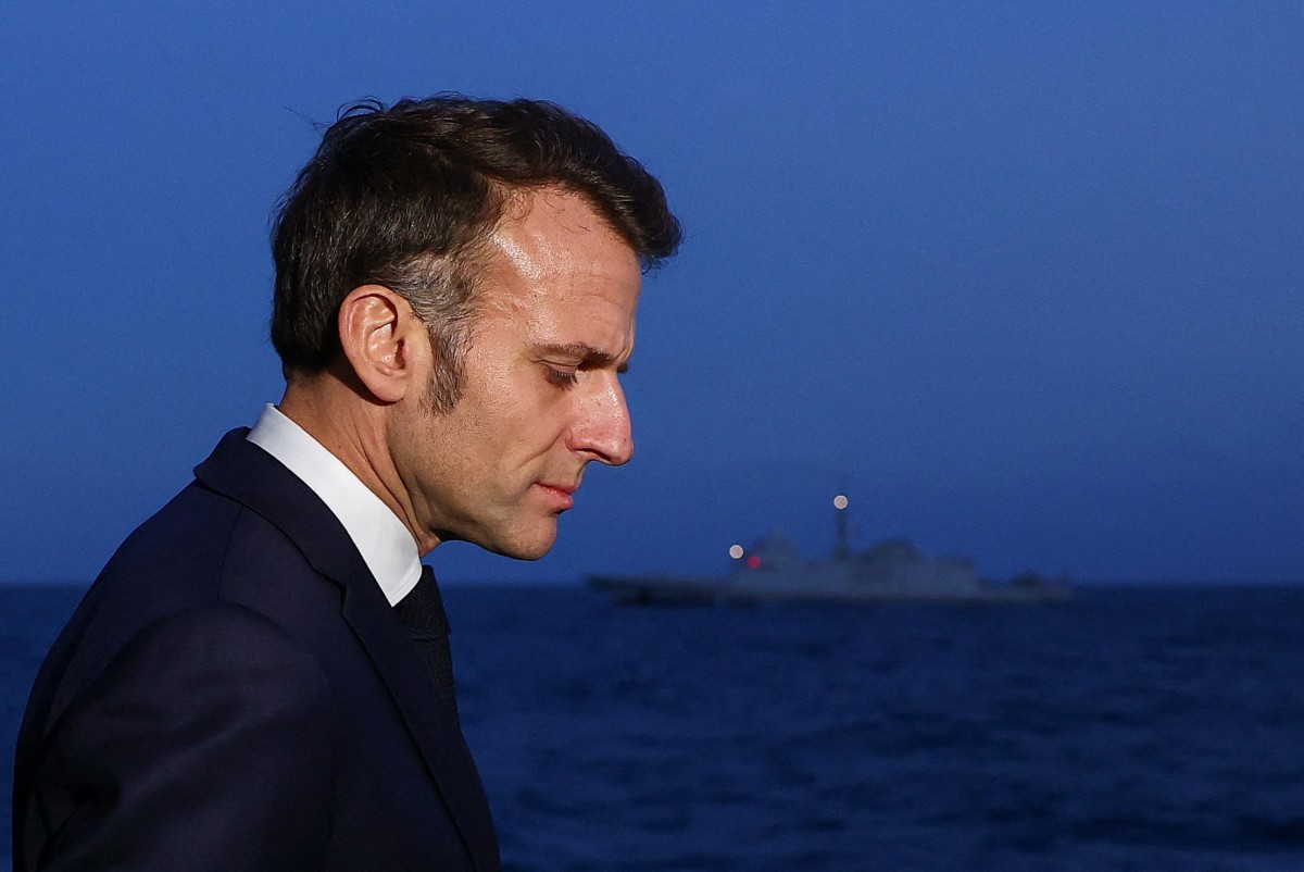 Macron dice preparar una misión «puramente defensiva» para reabrir el estrecho de Ormuz