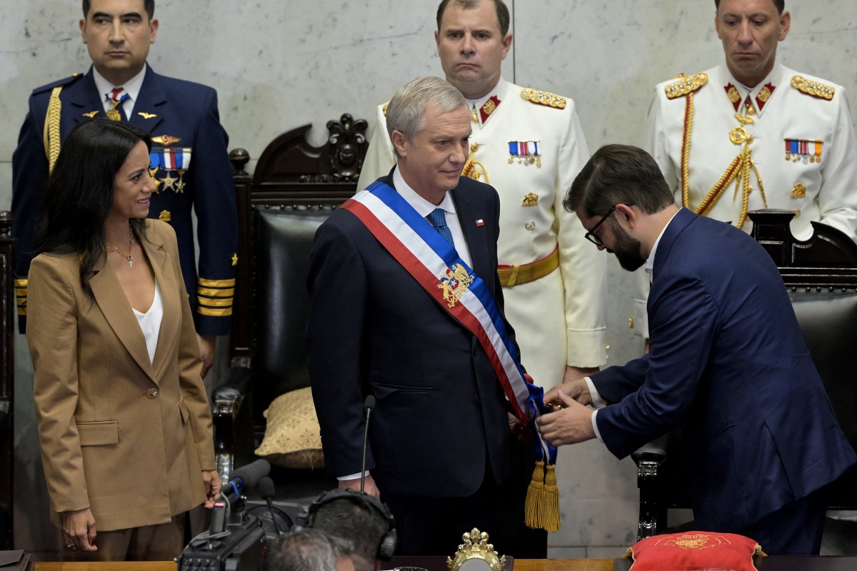 José Antonio Kast asume la presidencia de Chile