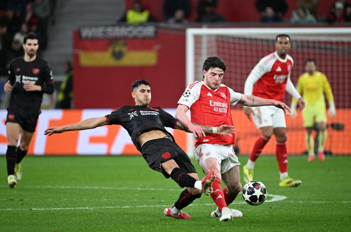 Bayer Leverkusen y Arsenal empatan en igualado duelo en Alemania