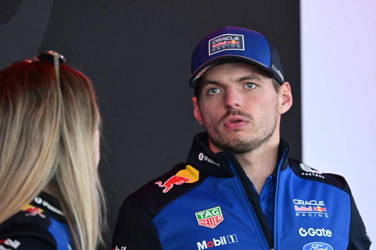 Verstappen veta a un periodista en rueda de prensa en Suzuka