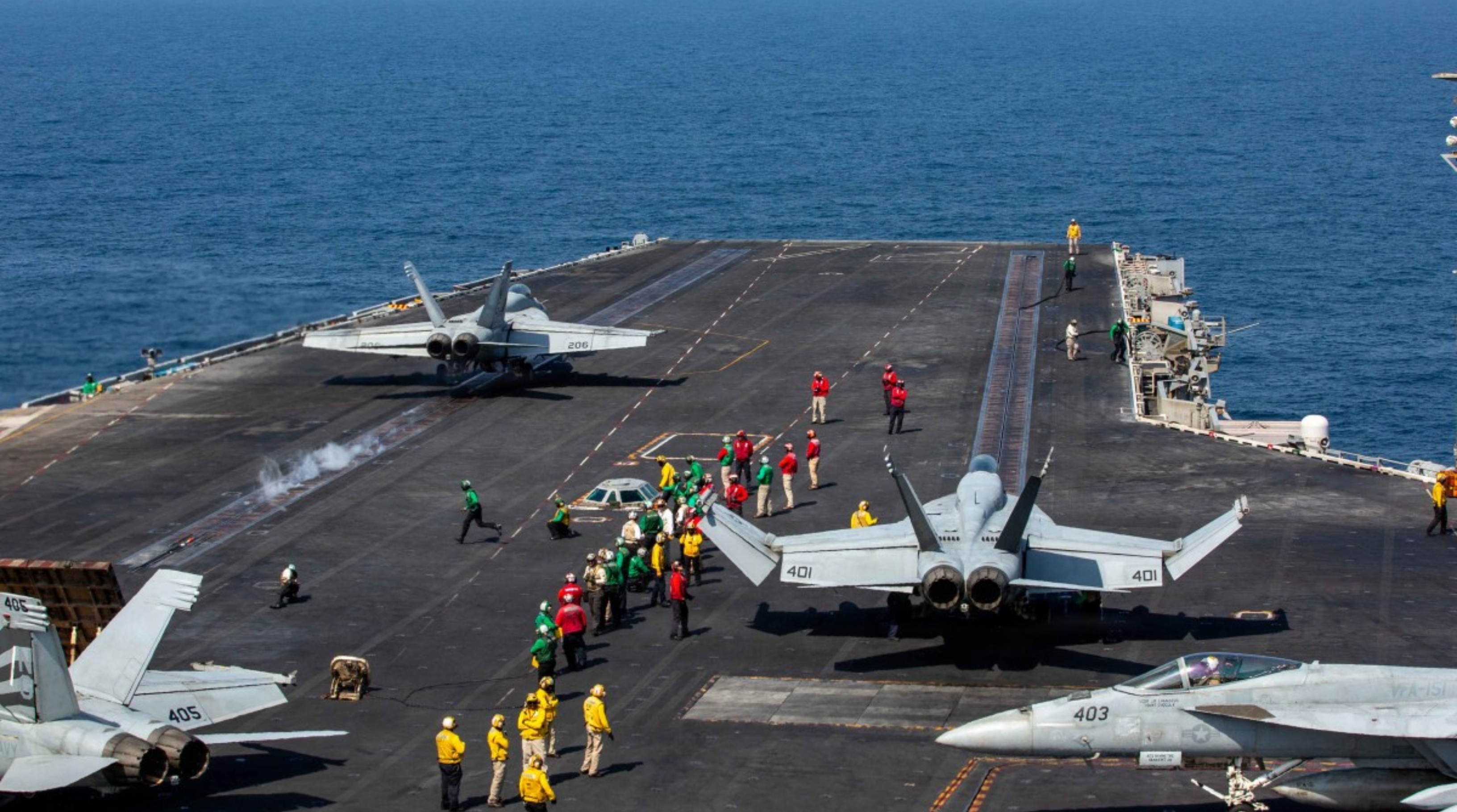 Trump dice que nueve barcos de la Marina iraní fueron «destruidos y hundidos»