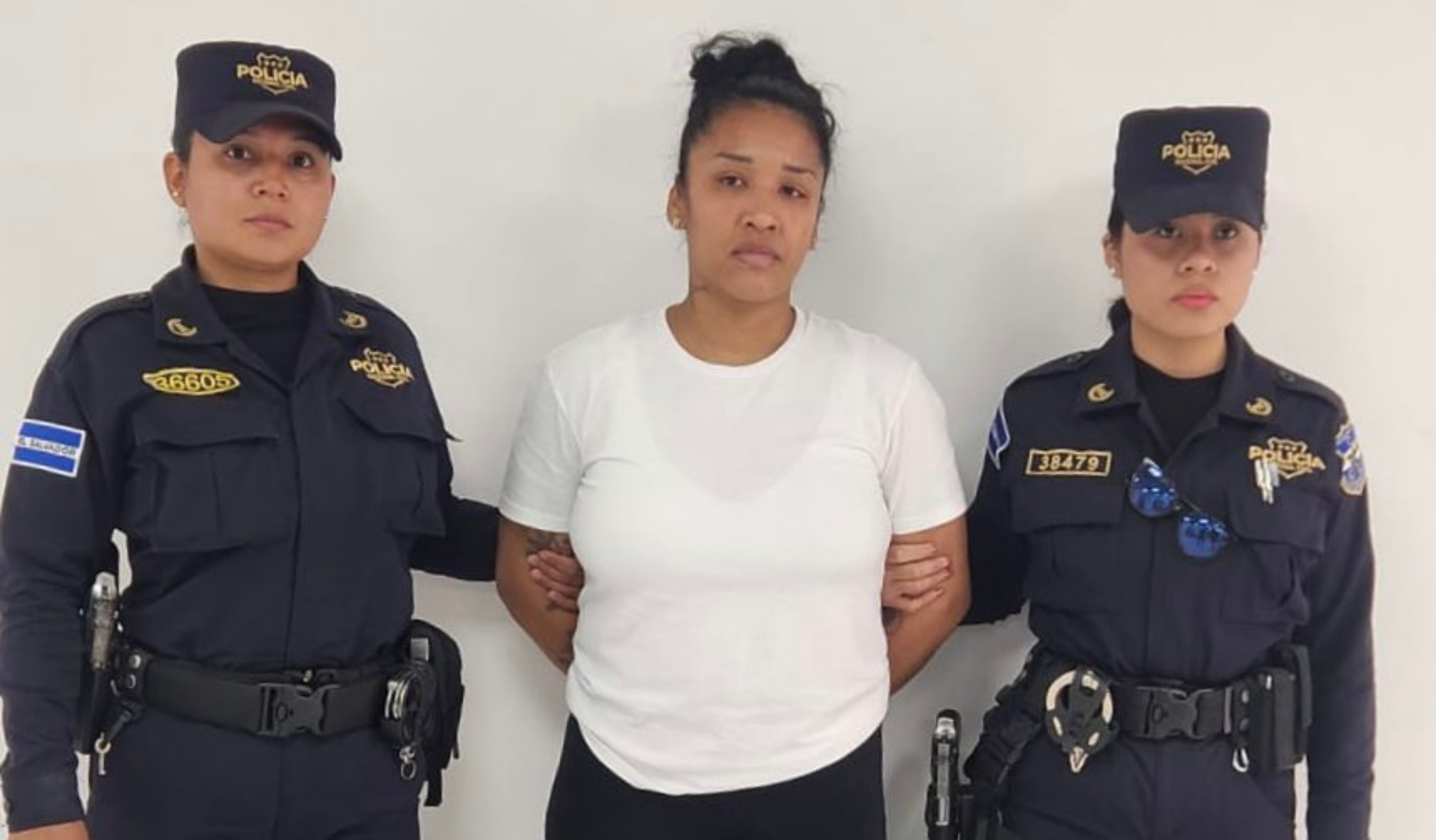 Capturan a extorsionista hondureña en El Salvador