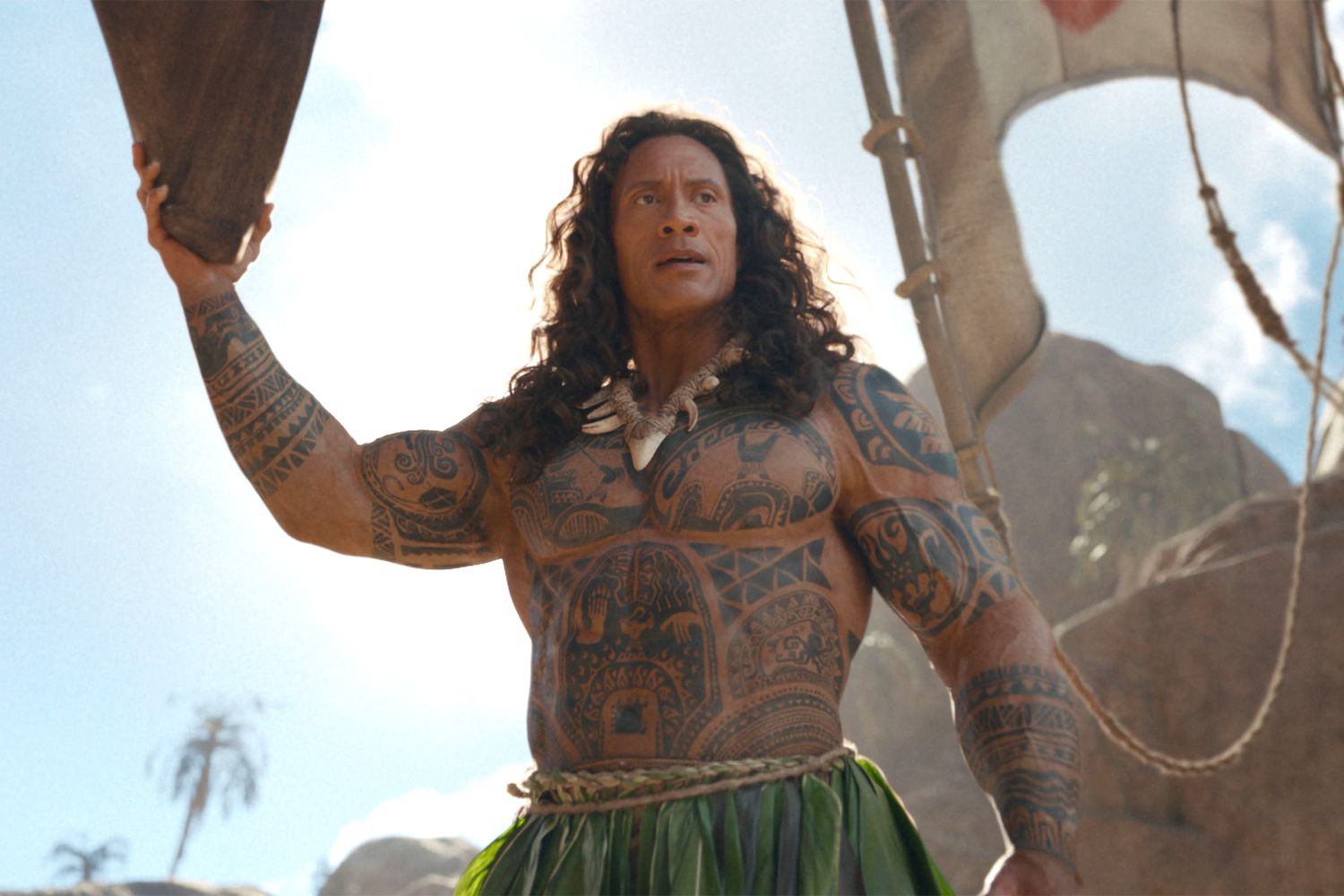 Nuevo tráiler de «Moana» revela a Dwayne Johnson como Maui