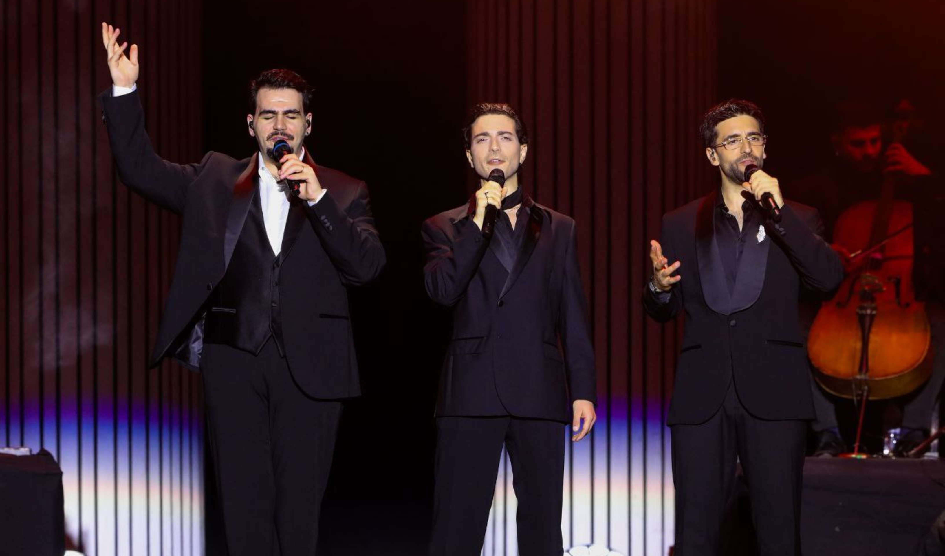 Il Volo conquista a los salvadoreños con su pop lírico