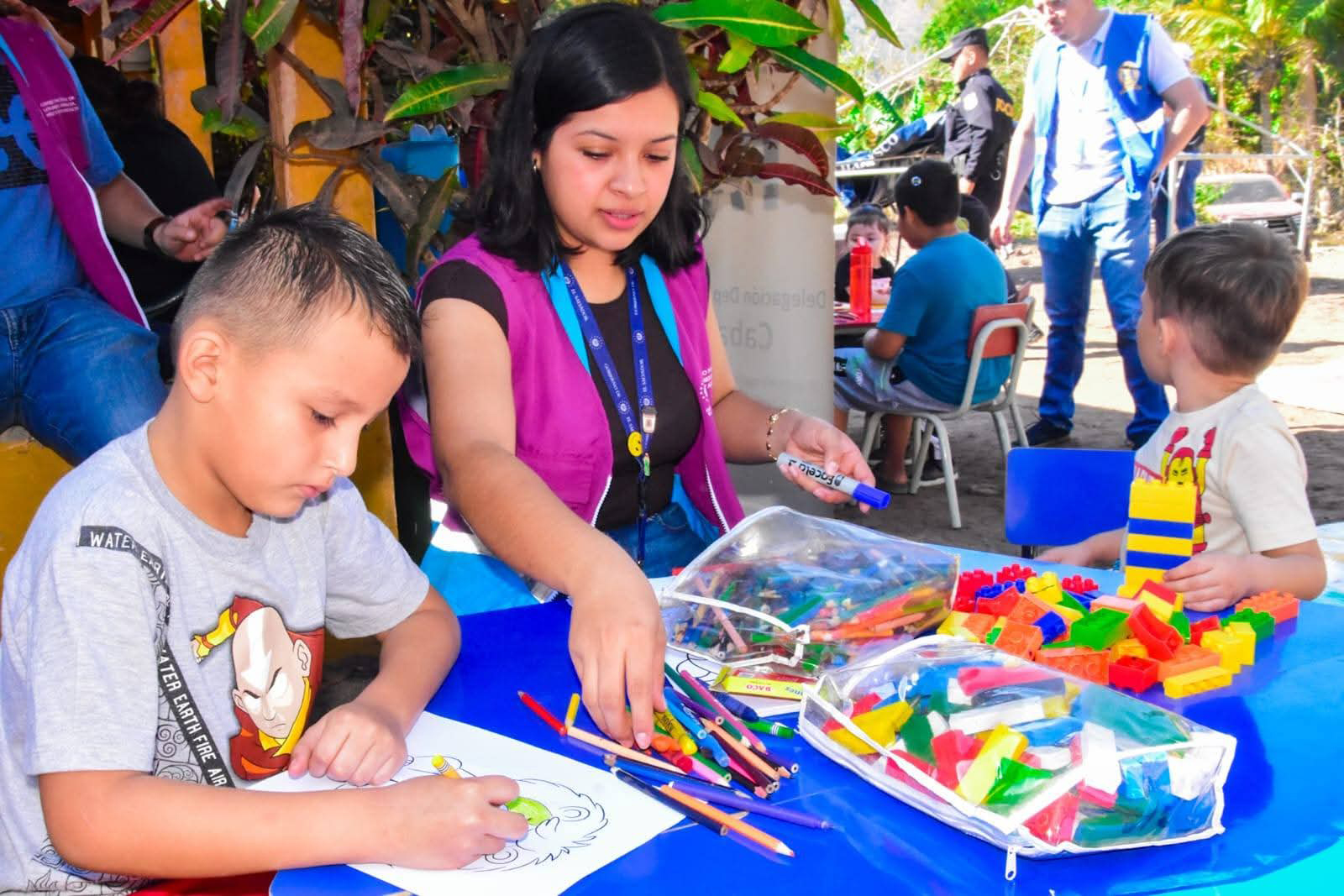Desarrollan el festival de la primera infancia en Victoria, Cabañas